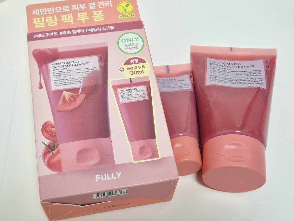 풀리 (FULLY) 레드 토마토 잼 마스크 클렌저 review image