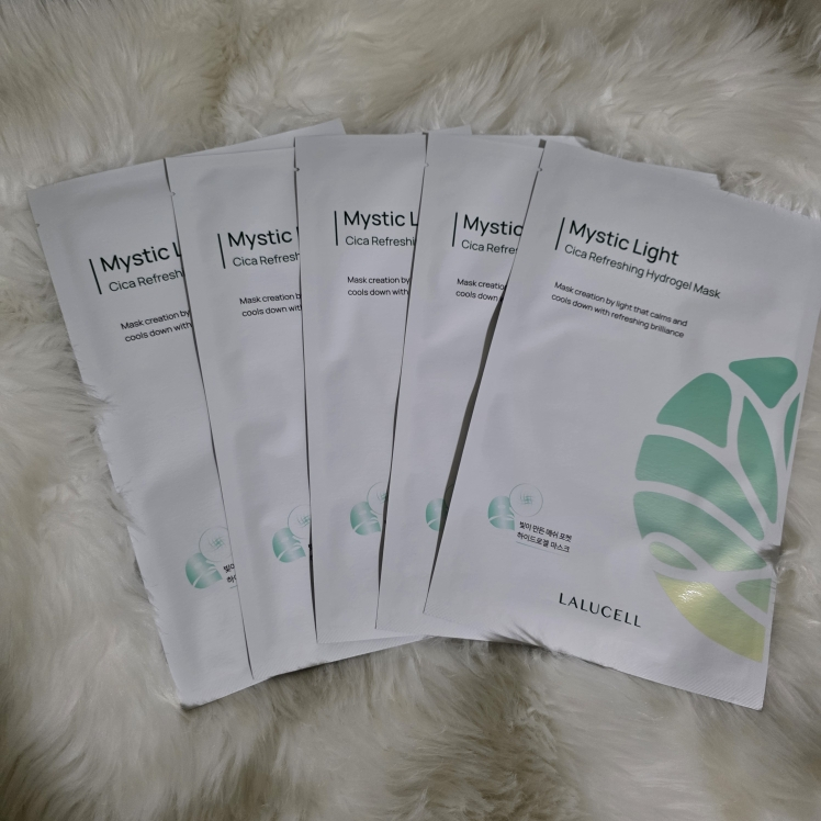 라루셀 (LALUCELL) 미스틱 라이트 시카 리프레싱 하이드로겔 마스크 review image