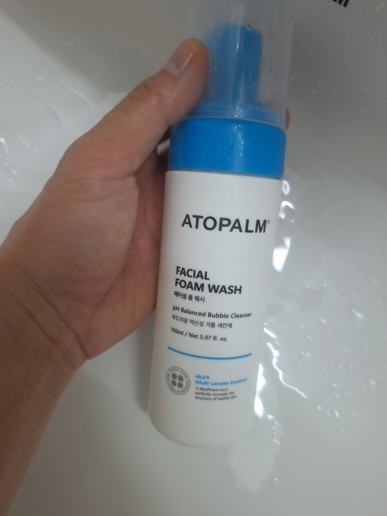 아토팜 (ATOPALM) 페이셜 폼 워시 review image