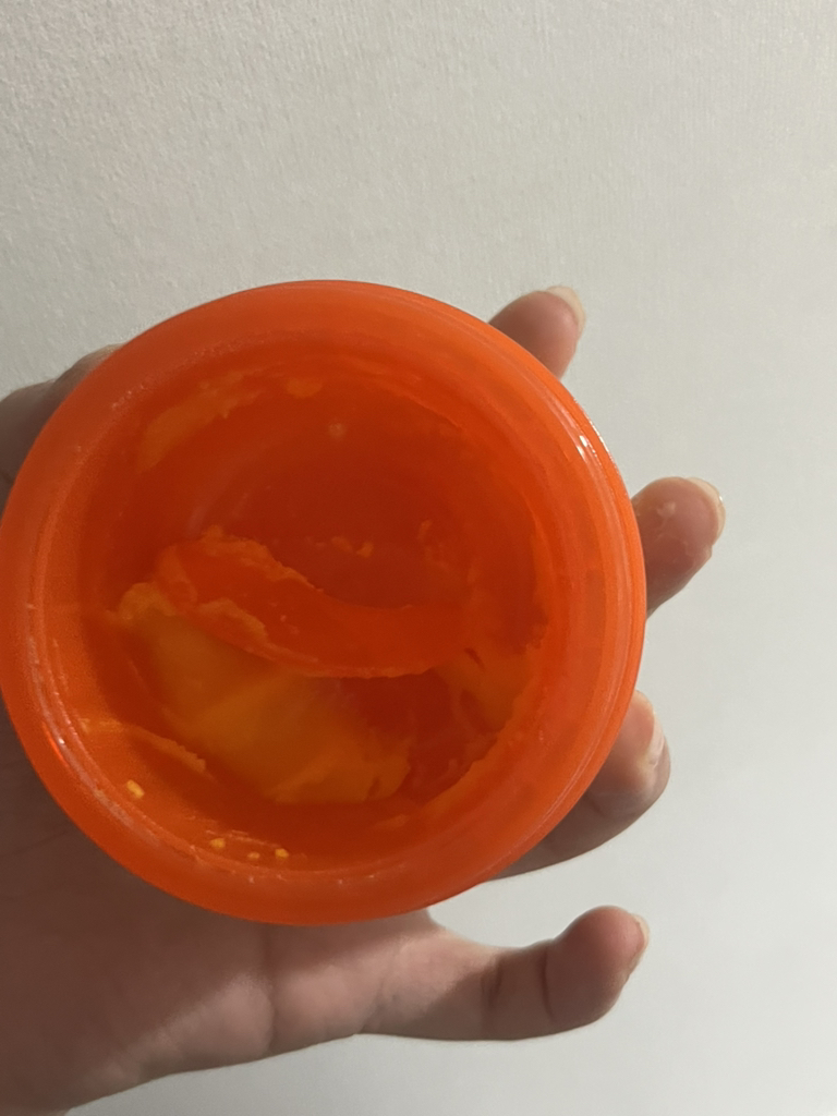 胡萝卜素融化洁面膏的真实用户使用照片