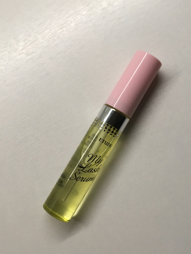 睫毛精华液的真实用户使用照片