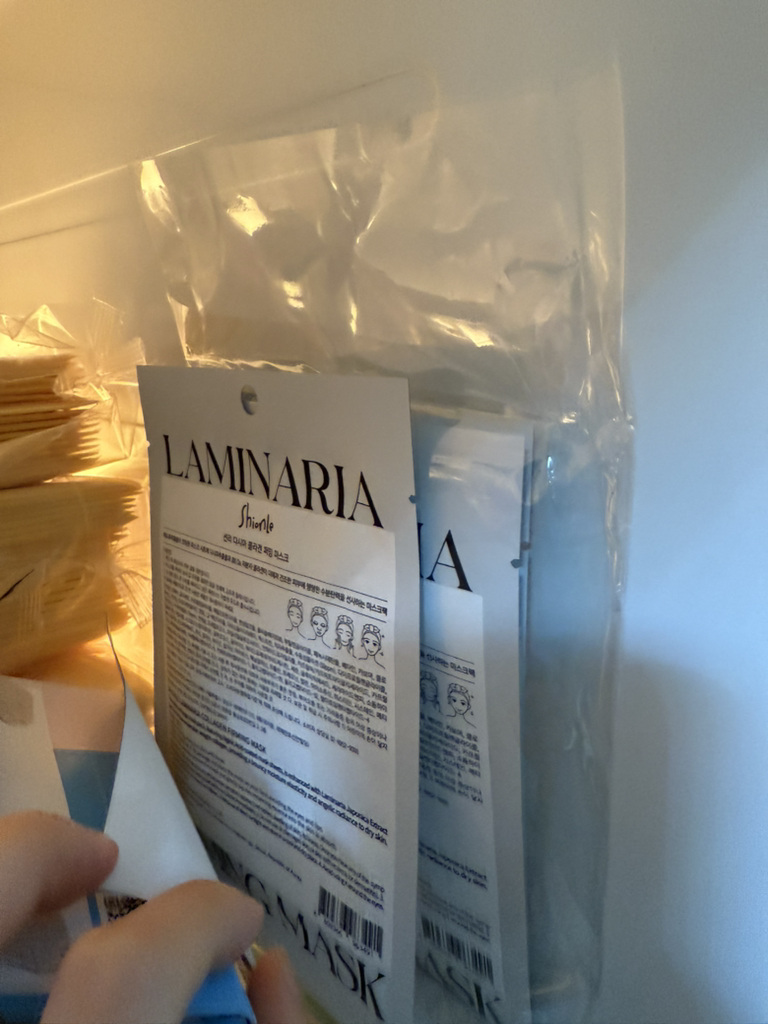 昆布胶原蛋白紧致面膜的真实用户使用照片