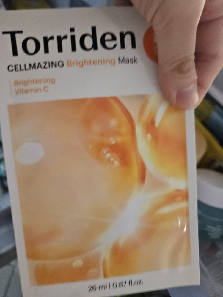 토리든 (Torriden) 셀메이징 비타C 브라이트닝 마스크 review image