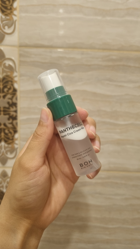 泛特赛尔修复保湿乳霜喷雾的真实用户使用照片
