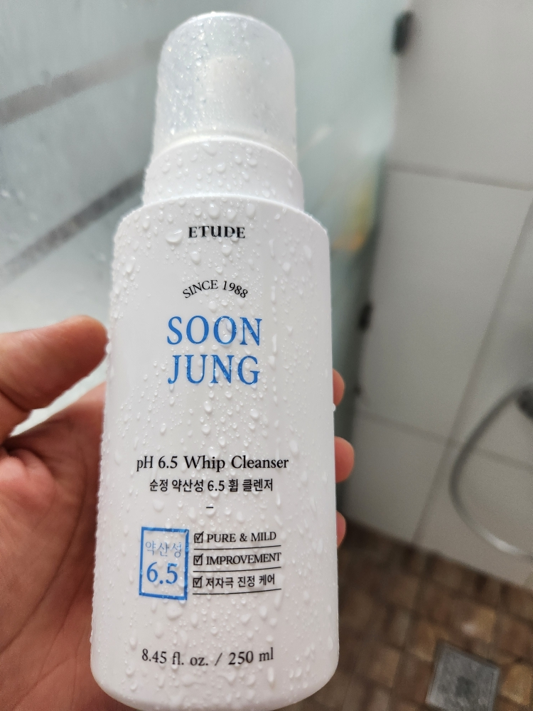 ETUDE 温和酸性6.5泡沫洁面乳 common.review image