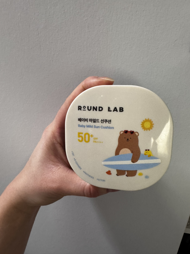 라운드랩 (ROUNDLAB) 베이비 마일드 선쿠션 [SPF50+/PA++++] review image