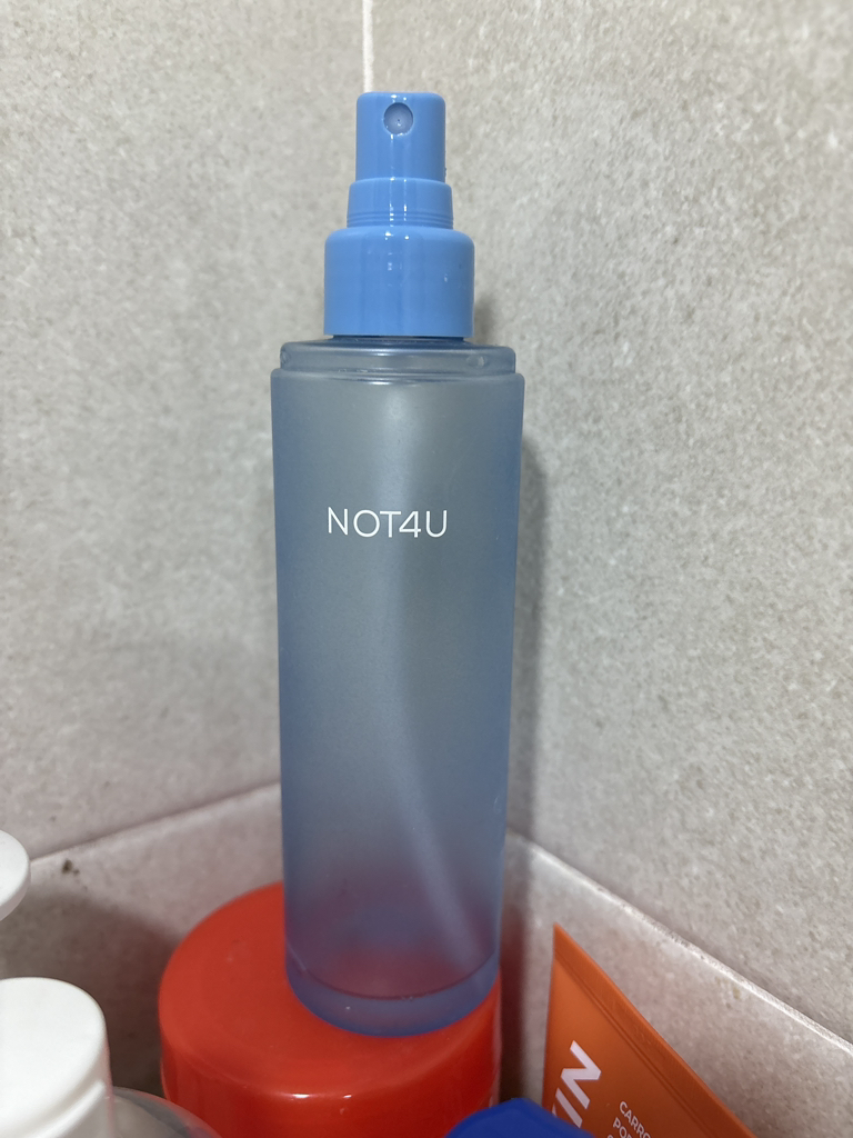 清透身体喷雾的真实用户使用照片