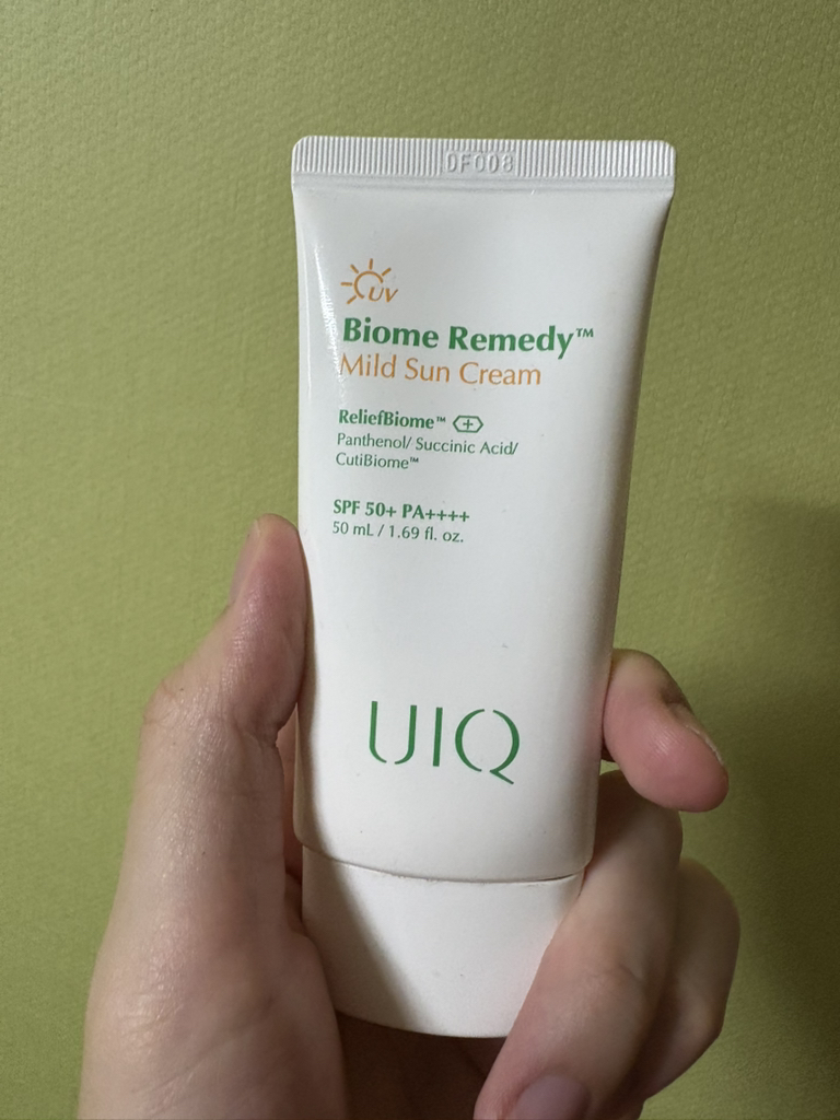 微生物修复温和防晒霜 [SPF50+/PA++++]的真实用户使用照片
