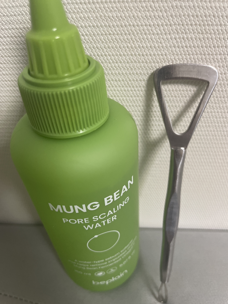 绿豆毛孔去角质水的真实用户使用照片