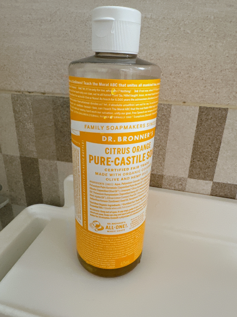 닥터브로너스 (DR.BRONNER'S) 퓨어 캐스틸 솝 [시트러스오렌지] review image