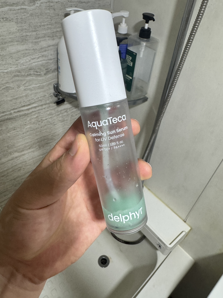 德尔菲 Aquateca Caring Sun Serum [SPF50+/PA++++] review image
