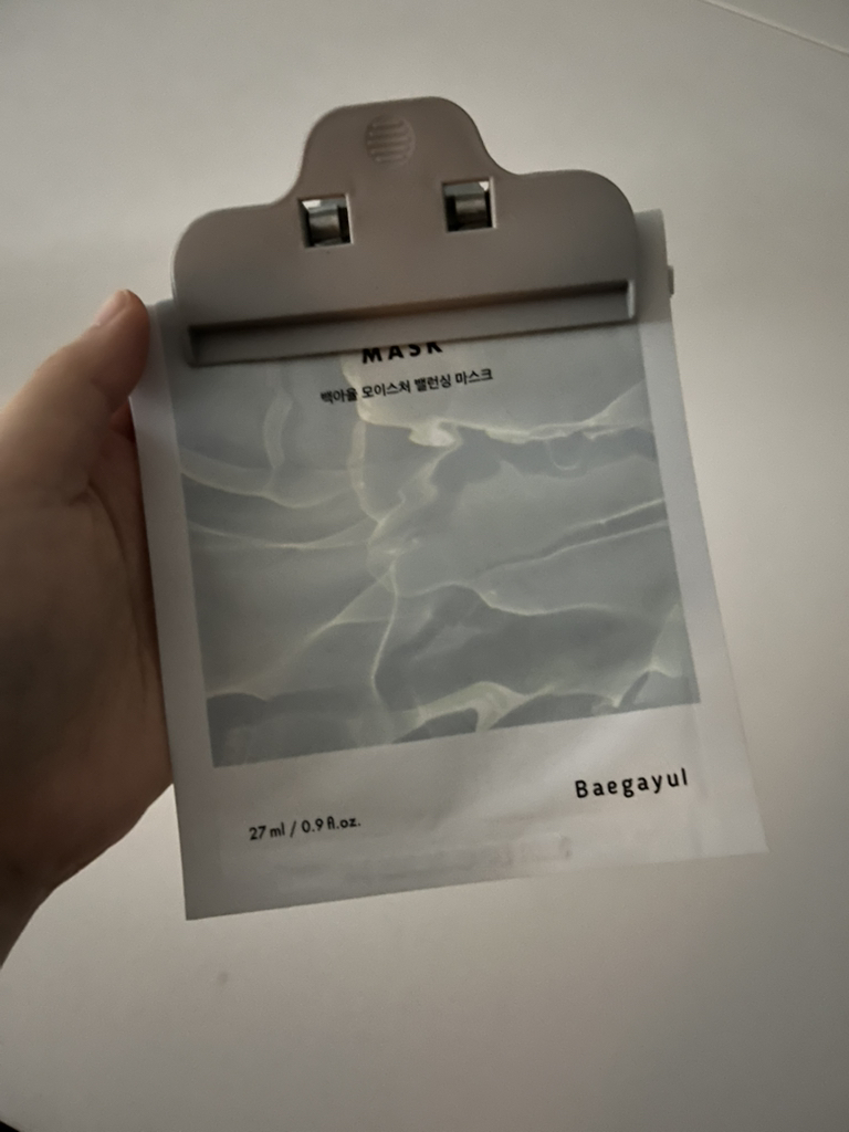 Baegayul 保湿平衡面膜 common.review image