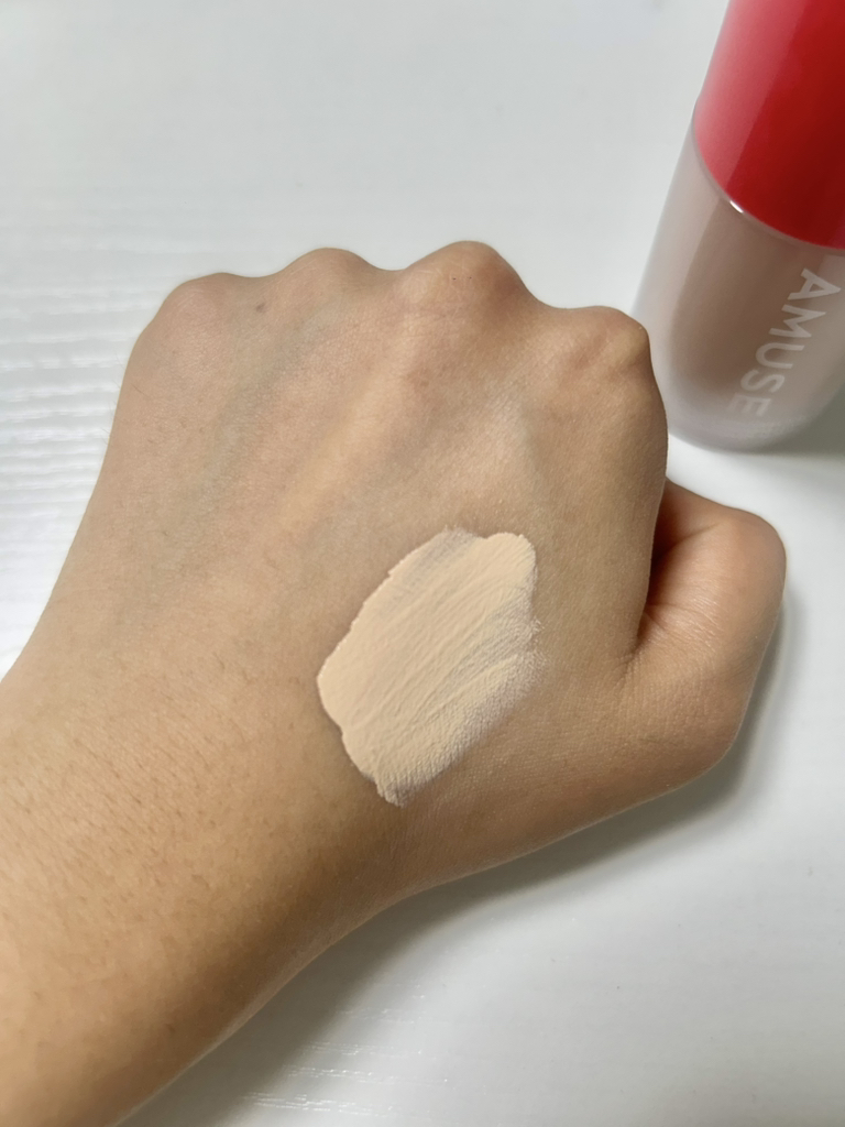 어뮤즈 (AMUSE) 세라믹 스킨 퍼펙터 파운데이션 [SPF40/PA++][02 헬시] review image