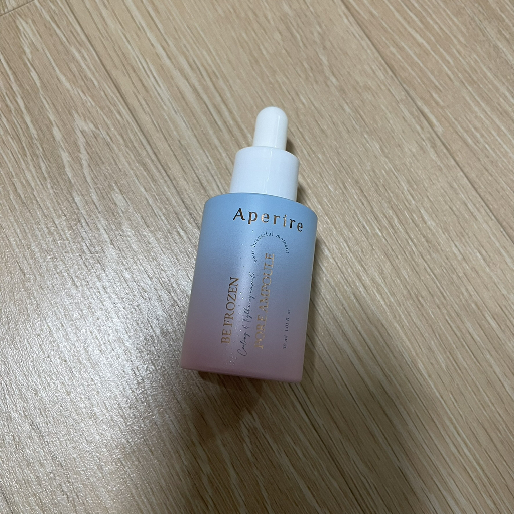 非冻结毛孔安瓶的真实用户使用照片