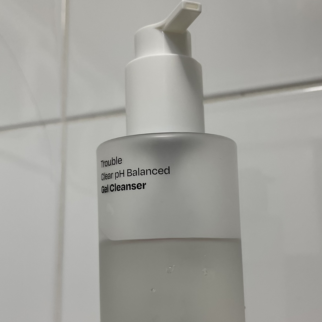 清洁毛孔温和酸性洁面凝胶的真实用户使用照片