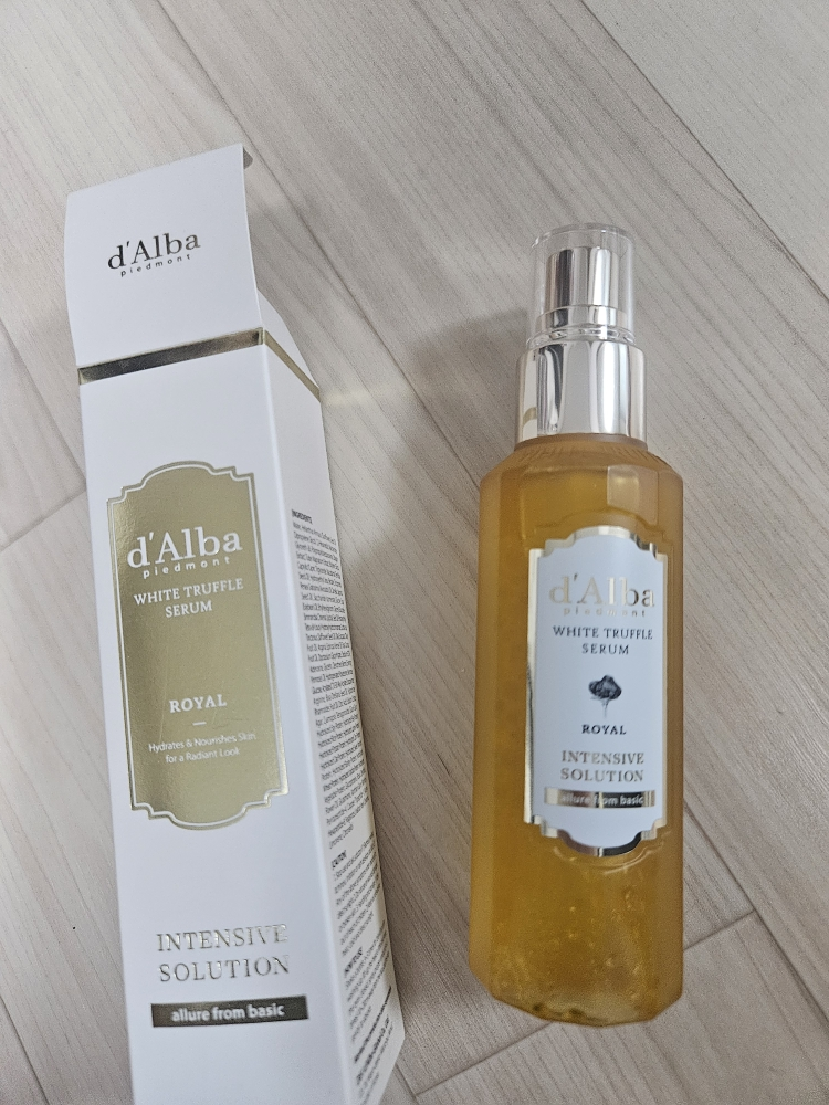 皇家白松露密集精华液的真实用户使用照片