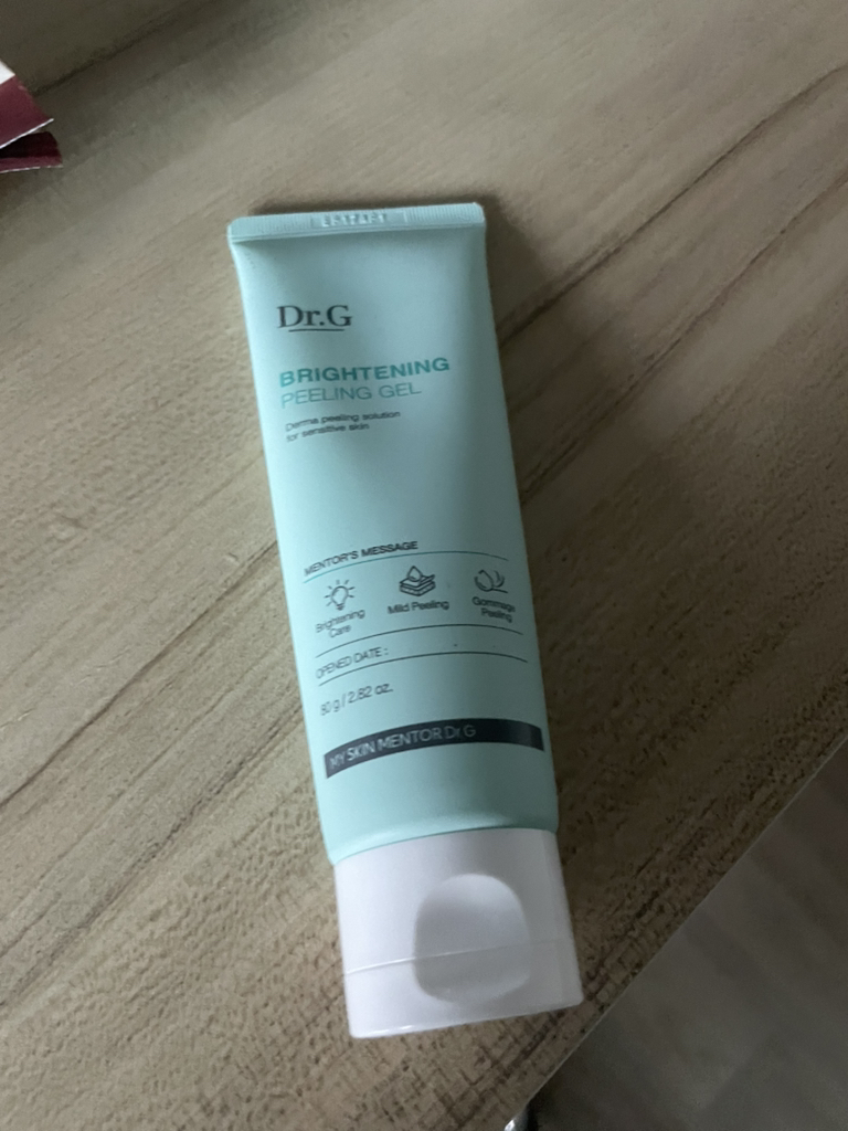亮白去角质凝胶的真实用户使用照片