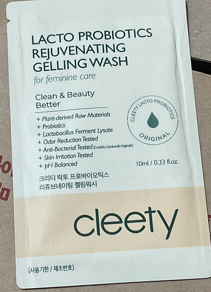 크리티 (cleety) 락토 프로바이오틱스 여성청결제 젤링워시 [무향] review image