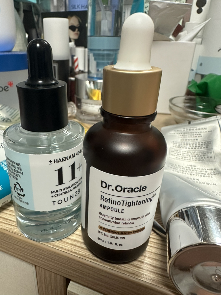 视黄醇紧致安瓿的真实用户使用照片