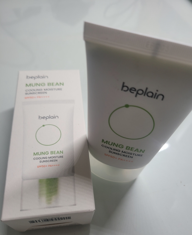 绿豆清凉保湿防晒霜 [SPF50+/PA++++]的真实用户使用照片
