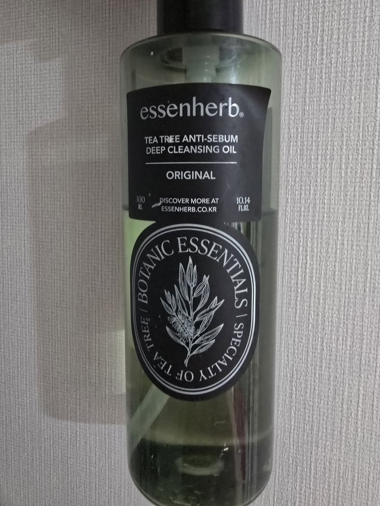 에센허브 (essenHERB) 티트리 안티 세범 딥 클렌징 오일 review image