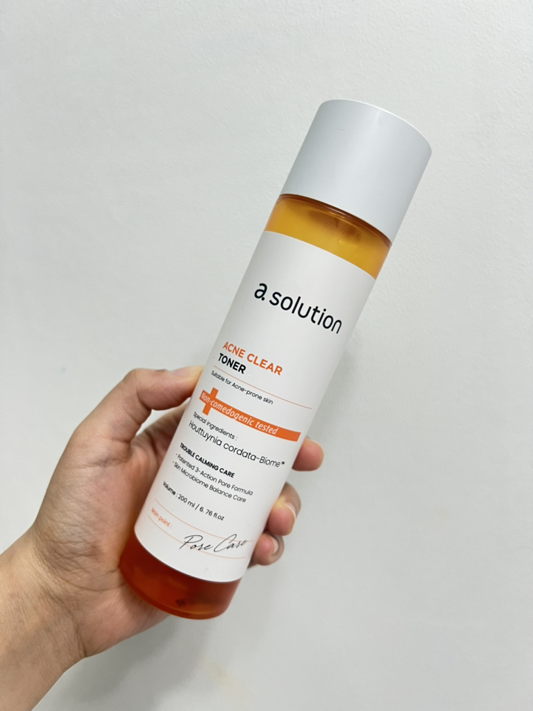 에이솔루션 (asolution) 아크네 클리어 어성초 토너 review image