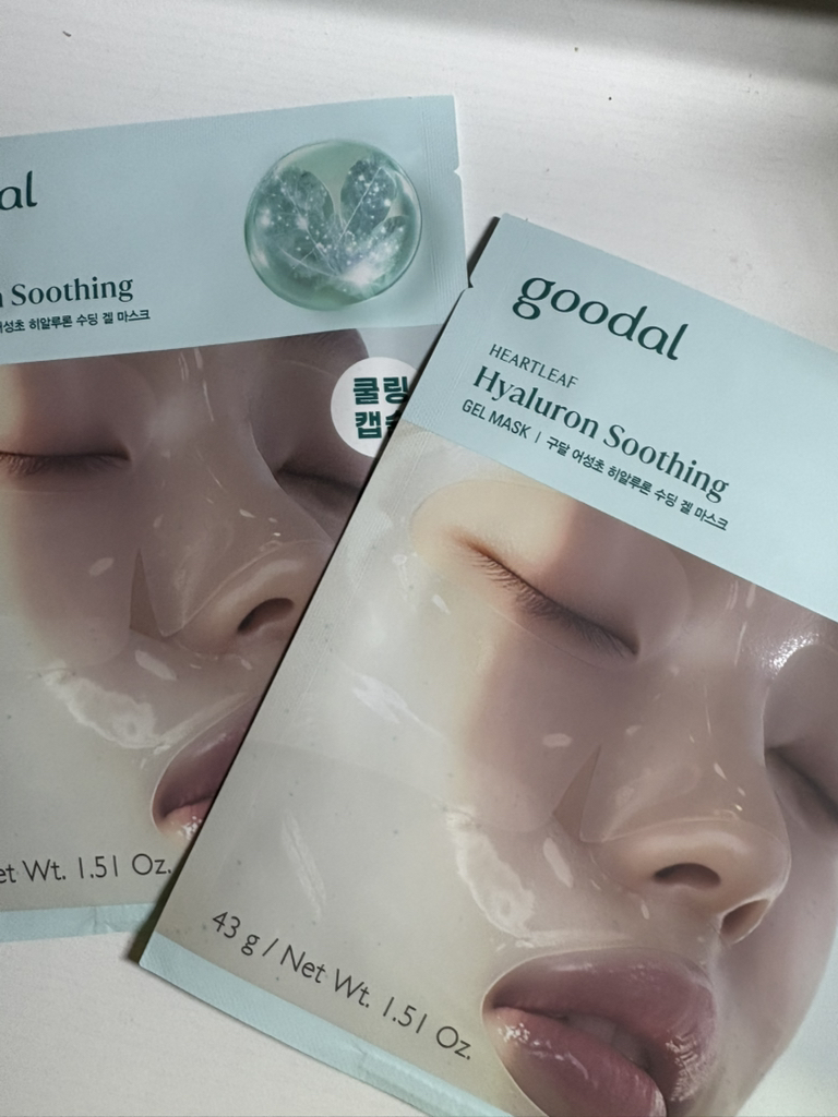 구달 (goodal) 겔 마스크 [어성초히알루론수딩] review image