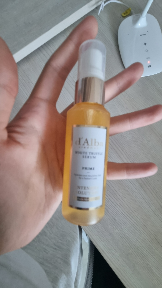 白松露高浓度精华液的真实用户使用照片