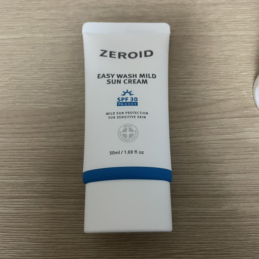ZEROID 易洗卸温和防晒霜 [SPF30/PA++++] common.review image