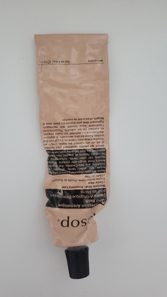 이솝 (Aesop) 레저렉션 아로마틱 핸드 밤 review image