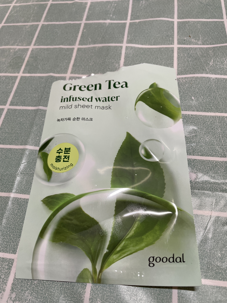 goodal 温和的口罩[充满绿茶] common.review image