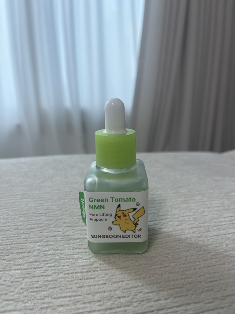 绿色番茄 NMN 提拉紧致安瓿的真实用户使用照片