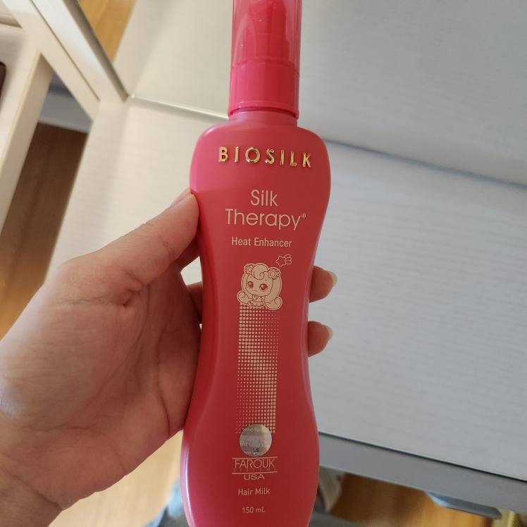 실크테라피 (SILKTHERAPY) 히트인핸서 헤어 밀크 review image