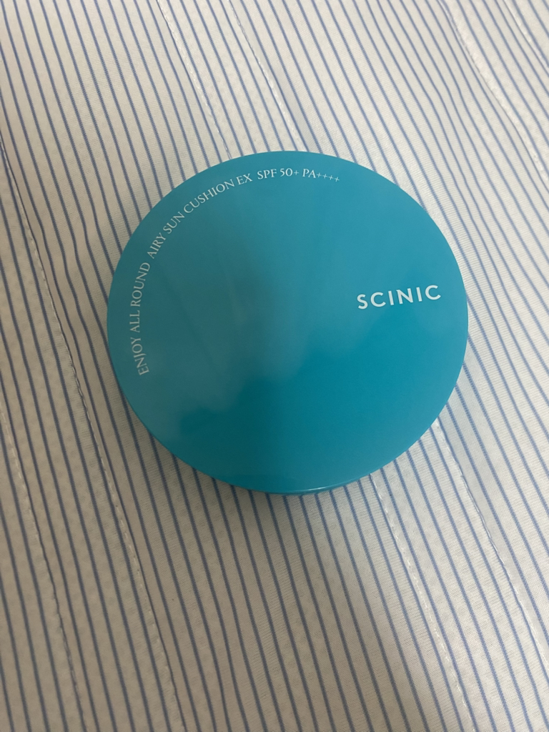 싸이닉 (SCINIC) 엔조이 올라운드 에어리 선쿠션 EX [SPF50+/PA++++] review image