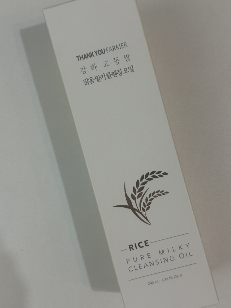 THANKYOUFARMER 强化教东大米 清澈 牛奶洁面油 common.review image