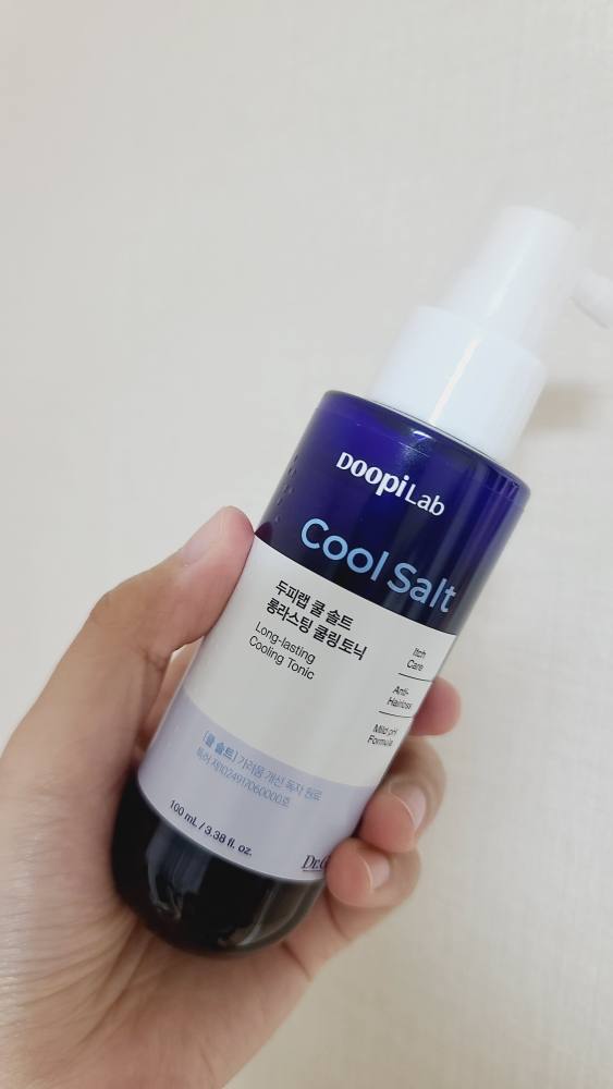 닥터지 (Dr.G) 두피랩 쿨 솔트 롱라스팅 쿨링 토닉 review image