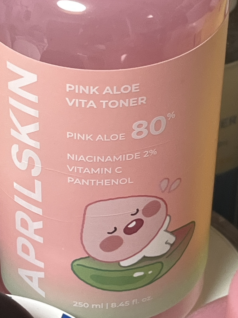 에이프릴스킨 (APRILSKIN) 핑크알로에 비타토너 review image