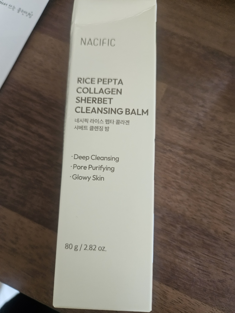 네시픽 (NACIFIC) 라이스 펩타 콜라겐 샤베트 클렌징 밤 review image