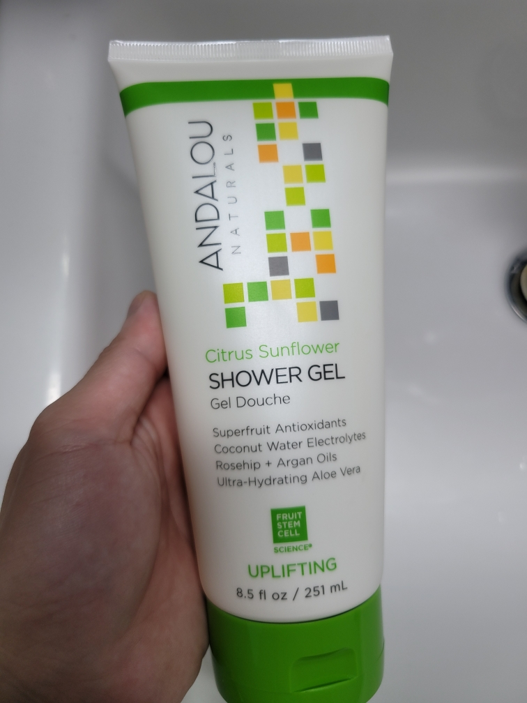 안달로우내추럴스 (Andalounaturals) 샤워젤 [시트러스썬플라워업리프팅] review image