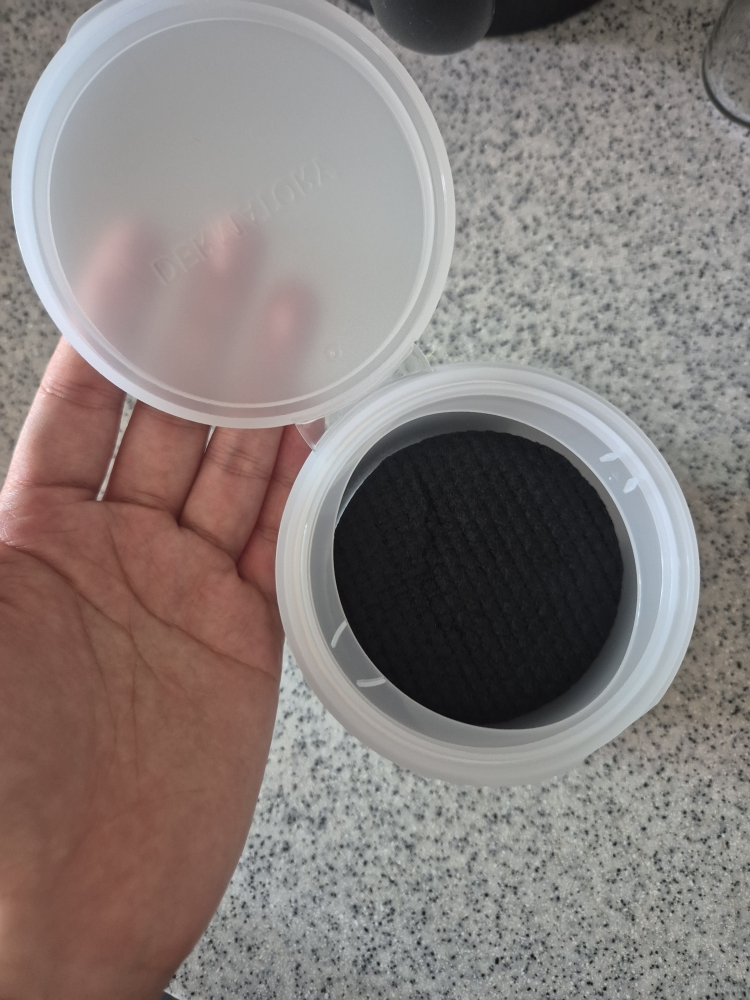 清洁黑垫的真实用户使用照片