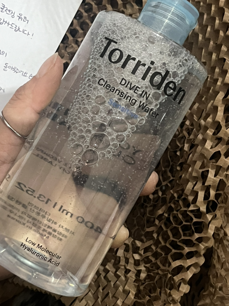 토리든 (Torriden) 다이브인 저분자 히알루론산 클렌징 워터 review image