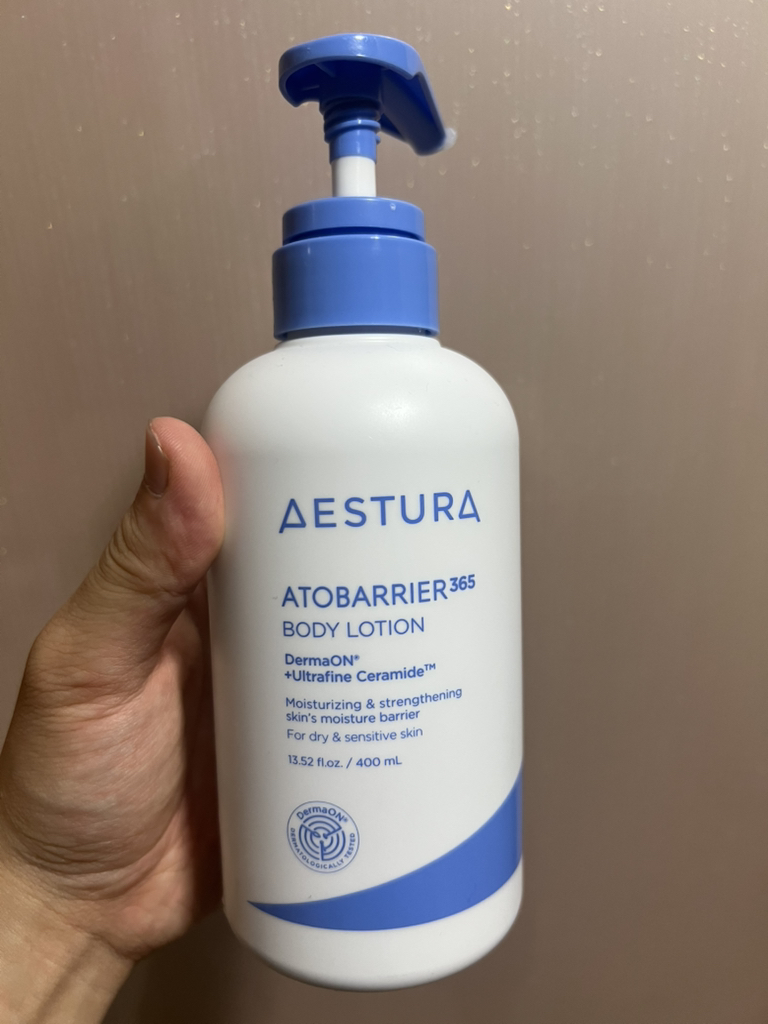 阿托贝瑞365身体乳液的真实用户使用照片