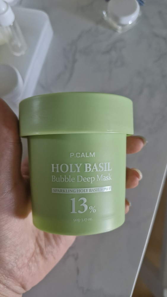 圣罗勒泡沫深层面膜的真实用户使用照片