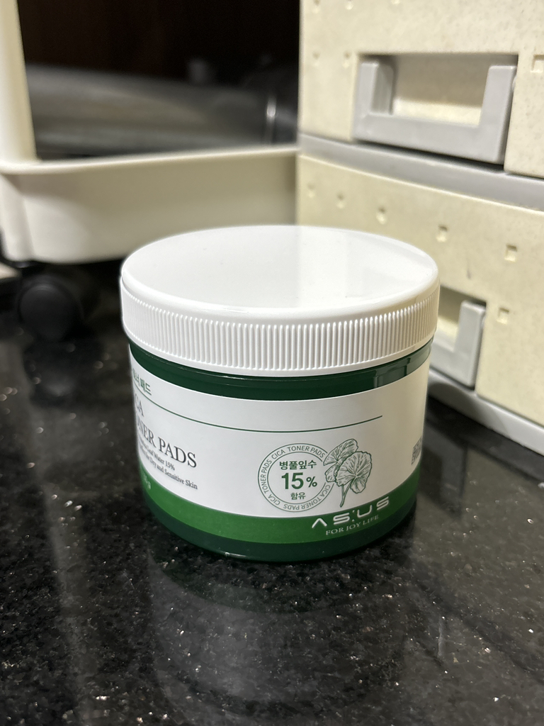 舒缓化妆水垫的真实用户使用照片