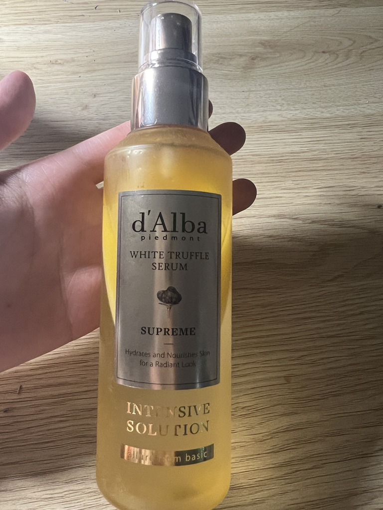 달바 (d'Alba) 화이트 트러플 수프림 인텐시브 세럼 review image
