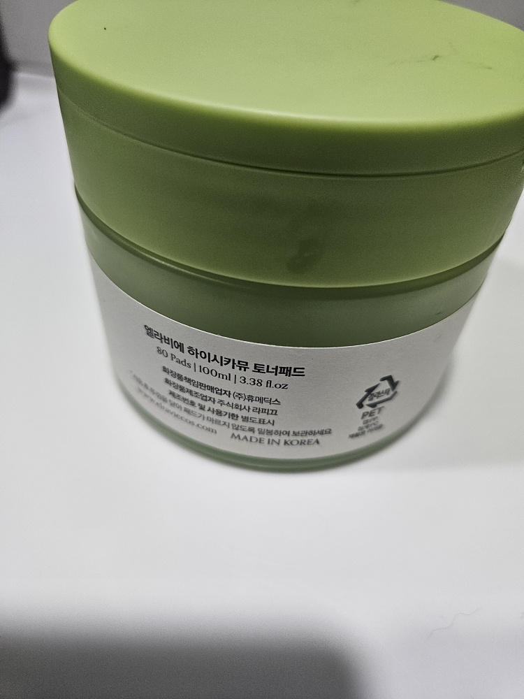 엘라비에코스메틱 (elraviecosmetic) 하이시카뮤 토너패드 review image