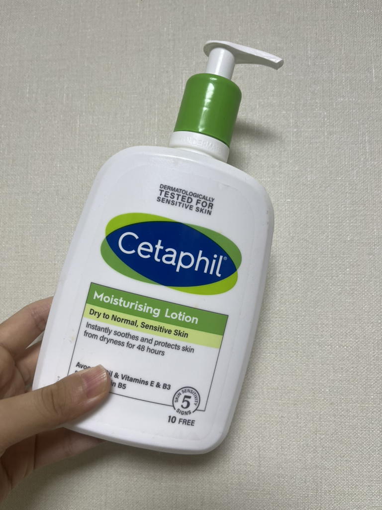 保湿乳液的真实用户使用照片