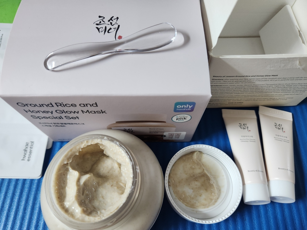 조선미녀 (BeautyofJoseon) 맑은쌀꿀채운마스크 review image