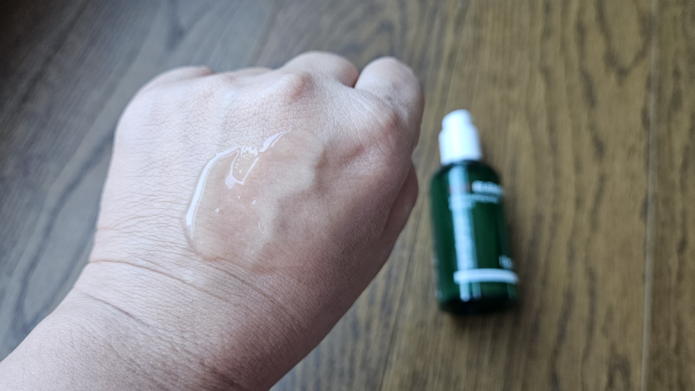 红色痘印清洁舒缓活性精华的真实用户使用照片