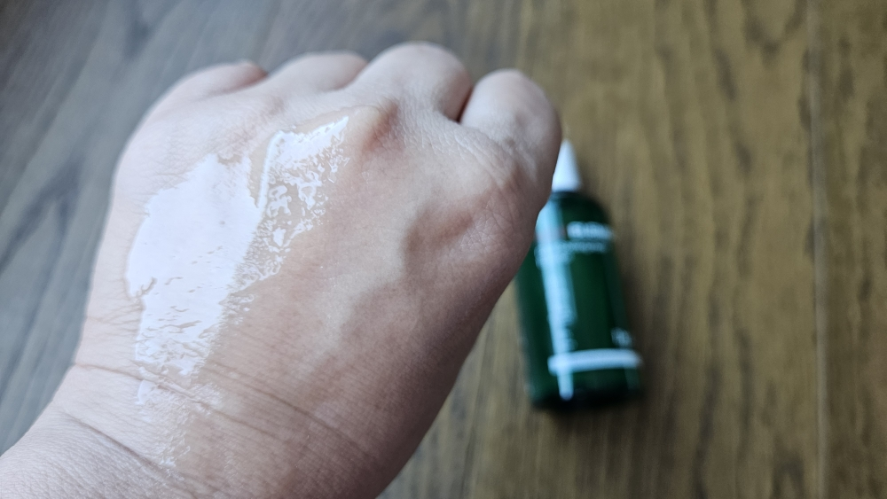 红色痘印清洁舒缓活性精华的真实用户使用照片
